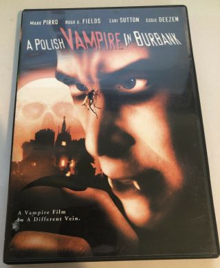 A Polish Vampire In Burbank Rare Oop Dvd,