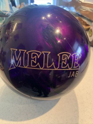 Rare 15lb Brunswick Melee Jab Bowling Ball