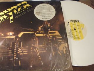 Rare White Vinyl Limited Ed.  Lp Stryper " Soldiers Under Command " Enigma 1985