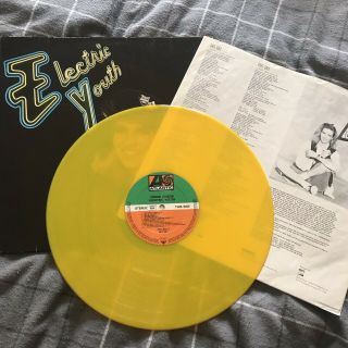 Debbie Gibson Electric Youth Yellow Coloured Vinyl Rare