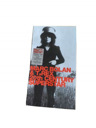 Marc Bolan & T.  Rex 20th Century Superstar - 4 Cd Box Set Rare Tracks Plus Book