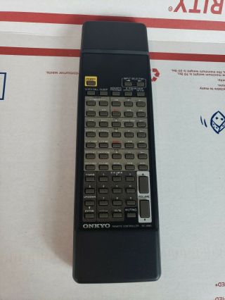 Onkyo Rc - 398s Remote Control For A - 905x L - S2050 T - 405x (rare) -