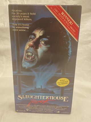 Slaughterhouse Rock (vhs,  1988) - Rare And Oop Horror