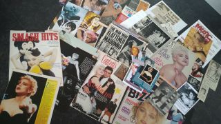 Madonna Rare Clippings/cuttings 1980s Magazines And Newspapers International& Uk