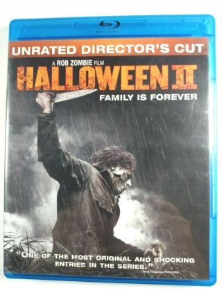 Halloween Ii Unrated Blu - Ray 2009 Rob Zombie Rare Oop
