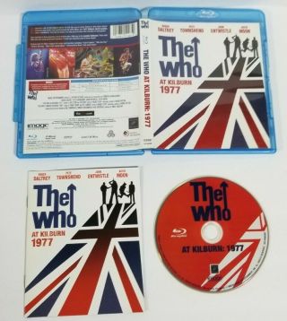 The Who - At Kilburn - 1977 (blu - Ray Disc,  2008) Blu Ray Rare Oop Rock