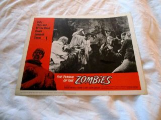 Plague Of The Zombies,  Morell,  Lobby Card,  2,  Hammer,  Combo,  1966,  Rare