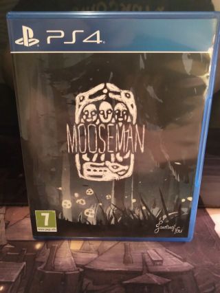 The Mooseman - Ps4 Game,  Very Rare Red Art Games Sony Playstation 4