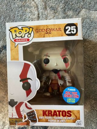 Rare And Vaulted Kratos (god Of War) 25 York Comic Con Limited Edition