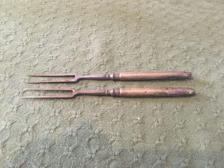 Two Rare Revolutionary War Era Officer ‘s Two Prong Forks