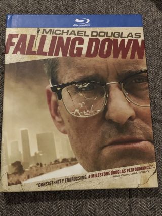 Falling Down (blu - Ray Disc,  2010) Rare And Oop Limited Edition Digibook