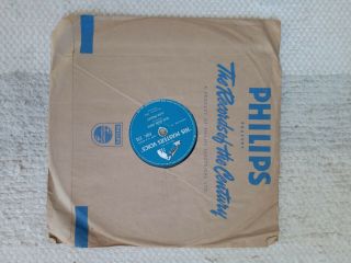 Elvis Presley - Blue Suede Shoes Uk Hmv 78 Rare Shellac Vinyl Record