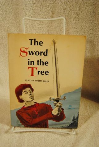 Rare The Sword In The Tree Clyde Robert Bulla 1968 Scholastic Book 3rd Printing