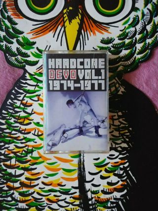 Devo 1990 Hardcore Devo Vol.  1 Cassette - Ryko Records - Rare 80 