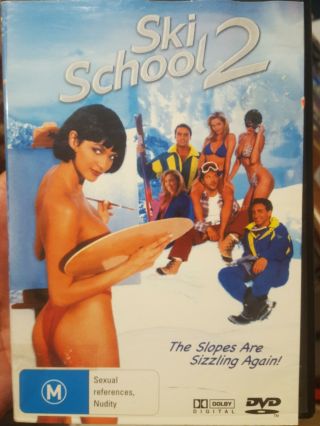 Ski School 2 Rare Dvd Sexual Comedy Sequel Dean Cameron,  Heather Campbell Film X