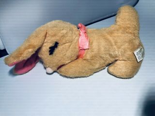 Rare Vintage Gund Creation J Swedlin Sleeping Rabbit Plush Stuffed Bunny Rabbit
