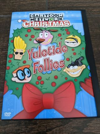 Rare Cartoon Network Christmas Yuletide Follies Dvd - Dexter 
