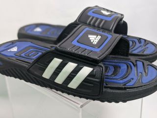 Rare Vintage Adidas Slides Sandals Mens Size 10 Art 383800