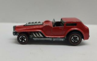 Rare Vintage Hot Wheels Redline Hiway Robber 1969 Mattel Enamel Red