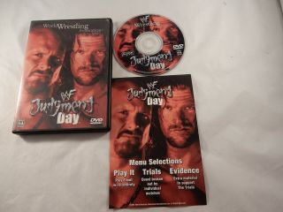 Wwf Judgment Day 2001 (dvd) Wwe,  Oop,  Rare (v281)