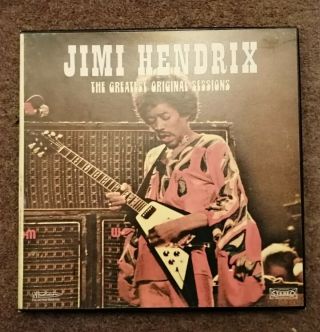 Jimi Hendrix The Greatest Sessions - Rare 4 Lp Box Set