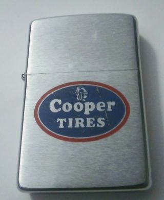 Cooper Tires Dan Fleenor Hurricane Hell Drivers Zippo Rare Lighter