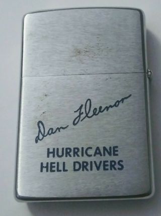 Cooper Tires Dan Fleenor Hurricane Hell Drivers Zippo Rare Lighter 2
