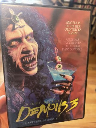 Night Of The Demons 3 (dvd) Rare Oop Horror