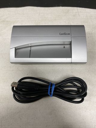Sanford Cardscan 800c Business Card Scanner With Usb Cable Rare Htf