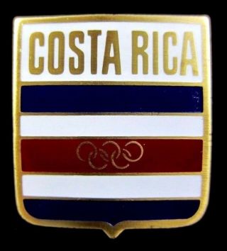 Rare Costa Rica Noc Los Angeles1984 Olympics