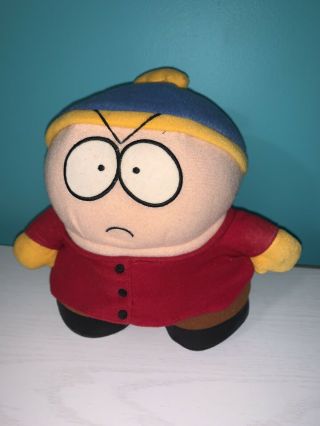 Rare 2002 South Park Talking Cartman Plush Toy Doll By Fun 4 7”