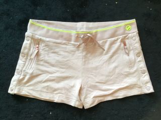 Rare Stella Mccartney Adidas Tennis Button - Up Dress Short Running Yoga Pant Sz L