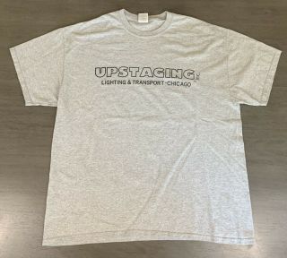AEROSMITH - 2012 Tour - Rare Crew XL T - Shirt - Upstaging Inc Chicago 2