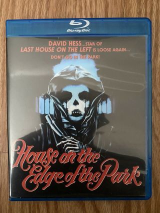 House On The Edge Of The Park Blu Ray - Code Red - Oop And Rare Title