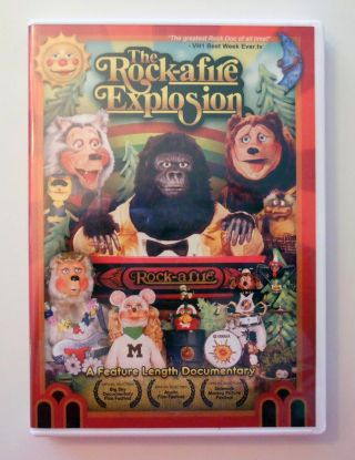 The Rock - Afire Explosion Documentary Dvd Rare Oop Rockafire