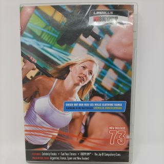 Les Mills Body Pump Release 73 Dvd & Case Only Rare Find