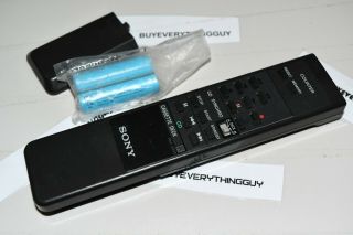 Sony Rm - J903 Cassette Oem Remote W Batteries V Rare
