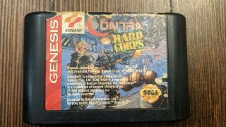 Contra: Hard Corps (sega Genesis,  1994) Rare Cleaned,  Authentic