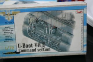 1/72 Cmk U - Boat Vii C Command Section Wwii Detail Resin For Model Boat Ship Rare