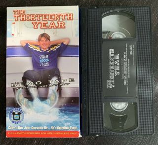 Walt Disney The Thirteenth Year Vhs Tape Movie (vhs,  2001) Rare Out Of Print