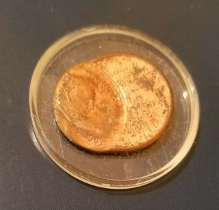1983 Error Lincoln Penny.  50 Off Center Strike.  Rare Coin.
