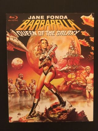 Rare W/ Slipcover Barbarella (paramount Blu - Ray 2012) Jane Fonda