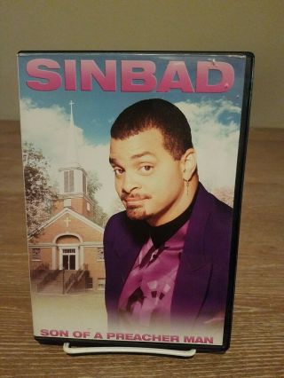 Sinbad Son Of A Preacher Man Dvd Stand Up Comedy Rare Oop