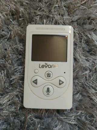 Rare Levana Lila Digital Baby Monitorng System White 32000 Unit Only/no Cord