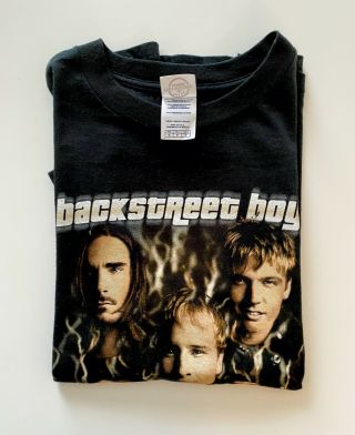 Rare Backstreet Boys Bsb Signature Tour Shirt (small)