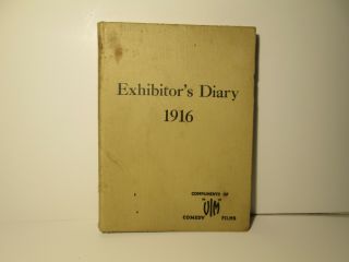 Extremely Rare 1916 Vim Comedy Films Exhibitor 