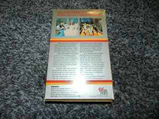 RARE VHS 1980 RELEASE MGM THE WIZARD of OZ w/JUDY GARLAND BIG BOX 2