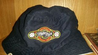 Rare 2001 Vintage Milwaukee Brewers Miller Park 1 Season Reversable Bucket Hat 2