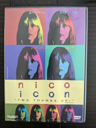 Nico Icon Dvd Out Of Print Rare Biography Documentary Educational Oop