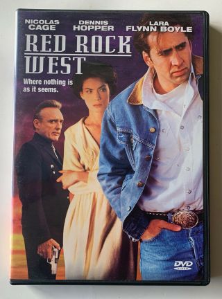 Red Rock West (1999) Dvd - Nicolas Cage - Rare,  Oop -